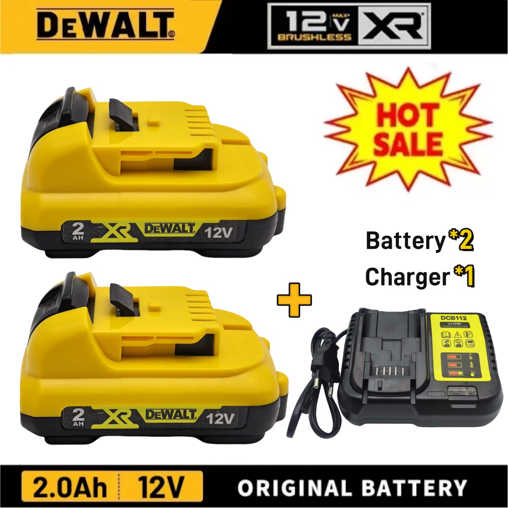 Dewalt Power Tools Xr - Authentic DEWALT lithium-ion battery, dewalt 12V