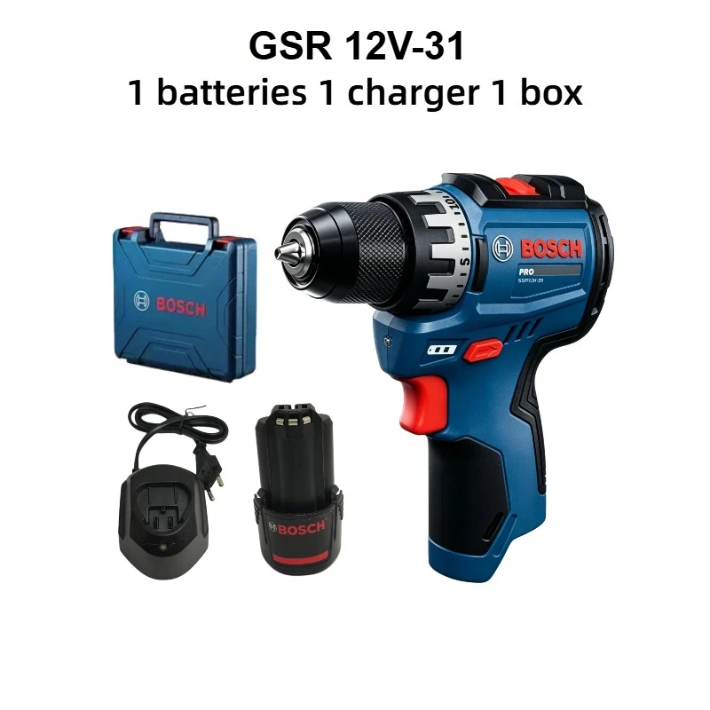 Power Tools Drill - Bosch professional GSR 12V-31 cordless drill
