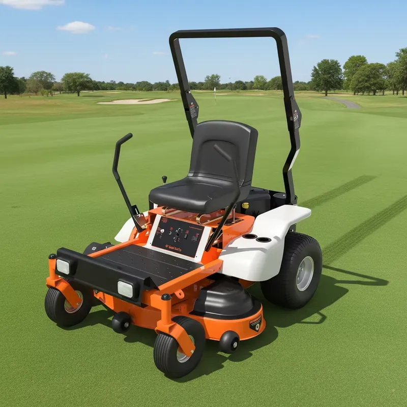 Power Tools Course - Commercial Heavy-Duty Zero Turn Riding Lawn
