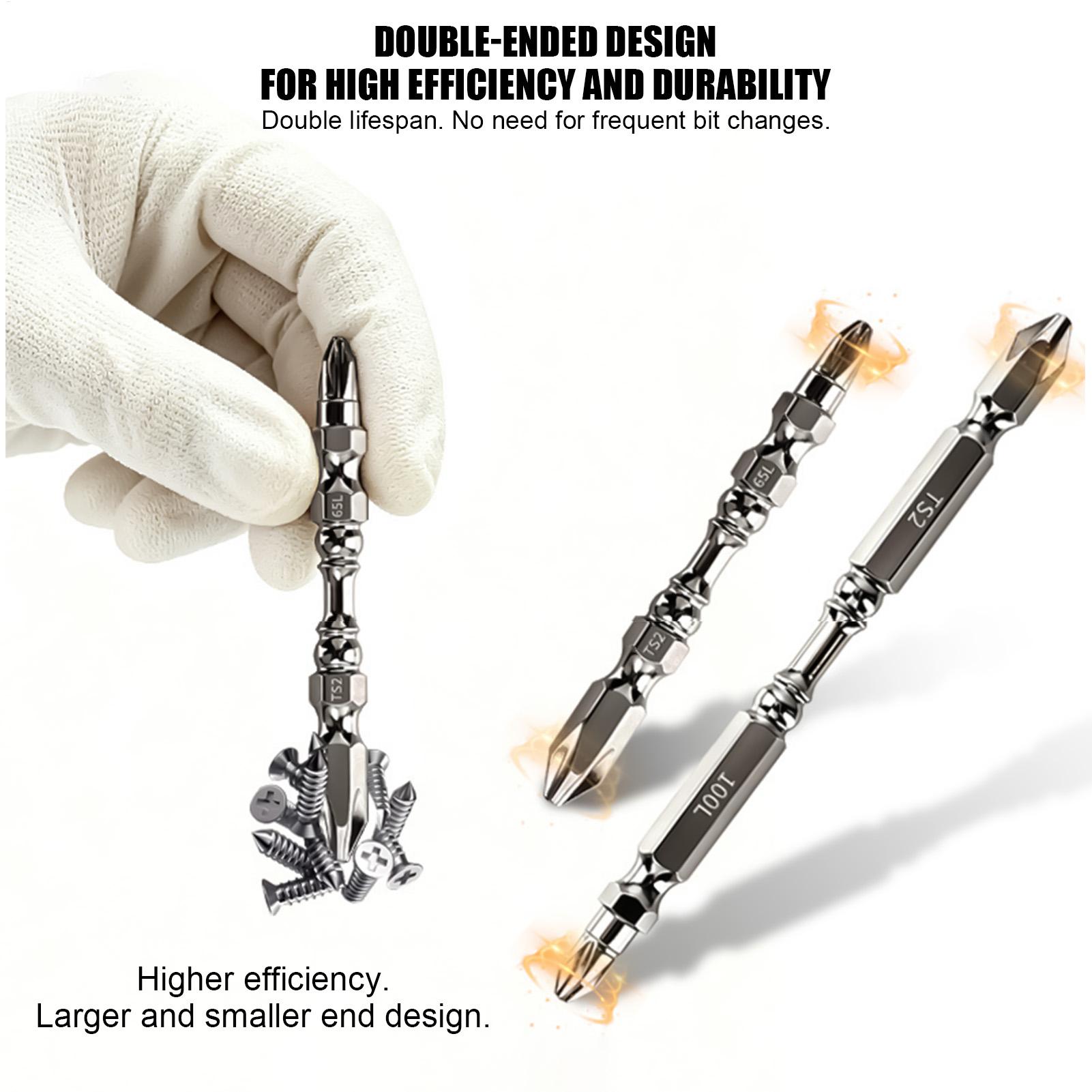 Power Tools Drill - Screwdriver Bit Set Magnetic Heavy Duty