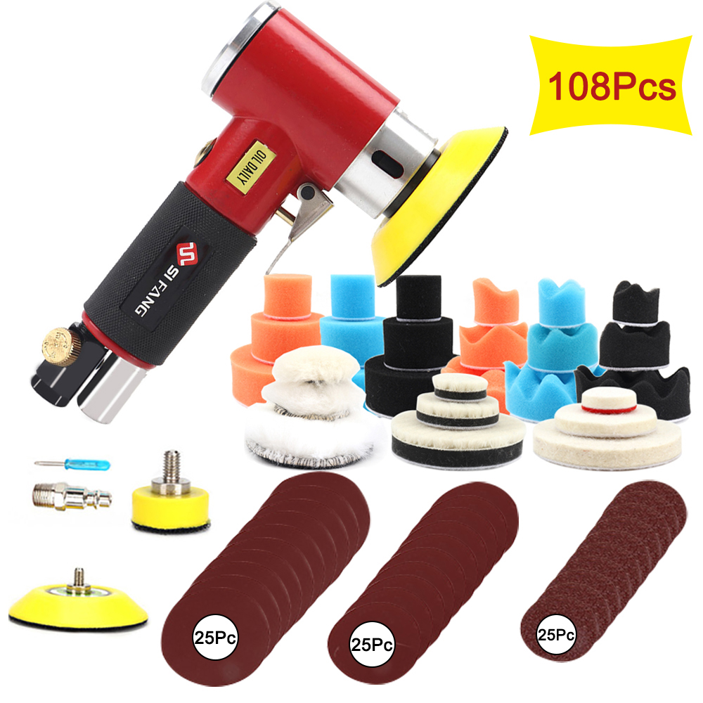 Power Tools Sander - SIFANG Random Orbit Air Sander Mini