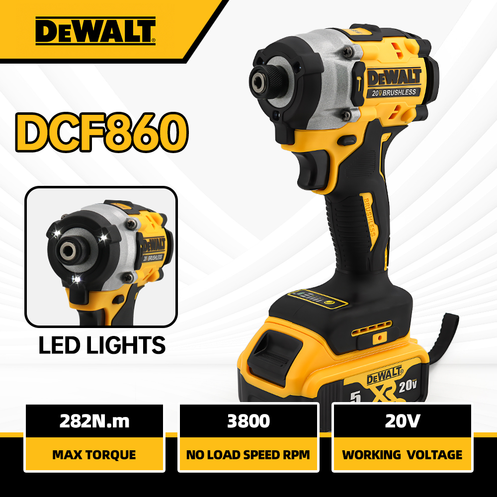 Dewalt DCF860 Cordless Brushle - Dewalt Power Tools Xr recension och pris