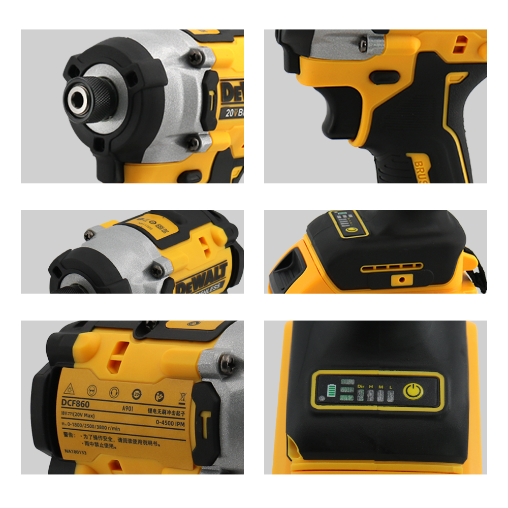 Dewalt DCF860 Cordless Brushle - Dewalt Power Tools Xr recension och pris