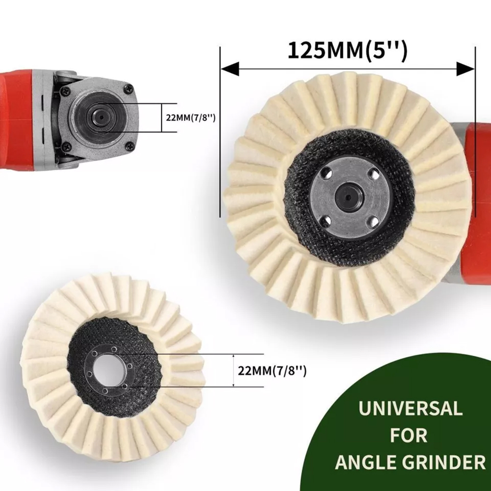4/4.5/5 Inch Wool Polishing Wh - Angle Grinder 4.5 recension och pris
