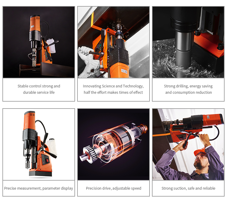 Drilling Machine with Magnetic - Power Tools Used In Construction recension och pris