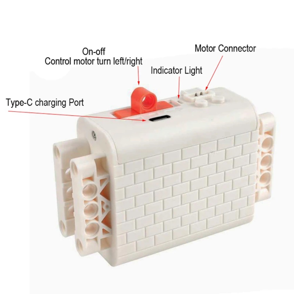MOC Rechargeable AA /AAA Batte - Power Tools Lego recension och pris
