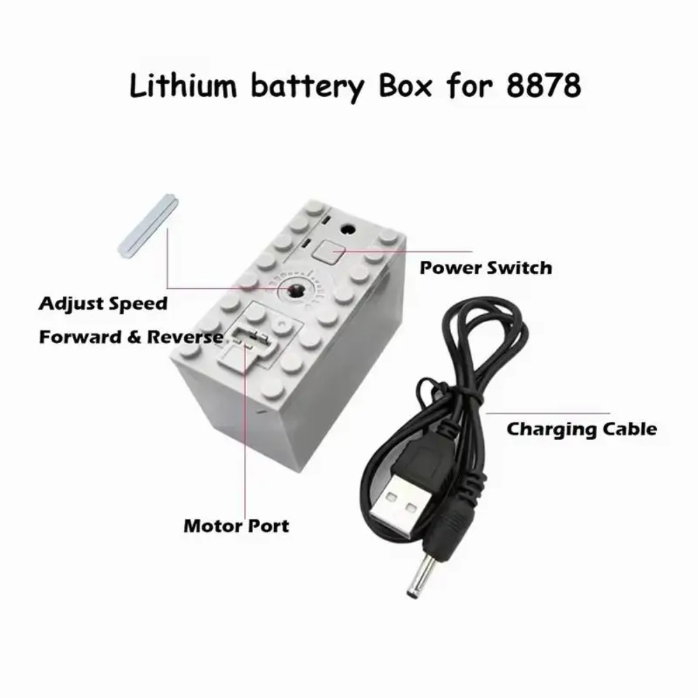 MOC Rechargeable AA /AAA Batte - Power Tools Lego recension och pris