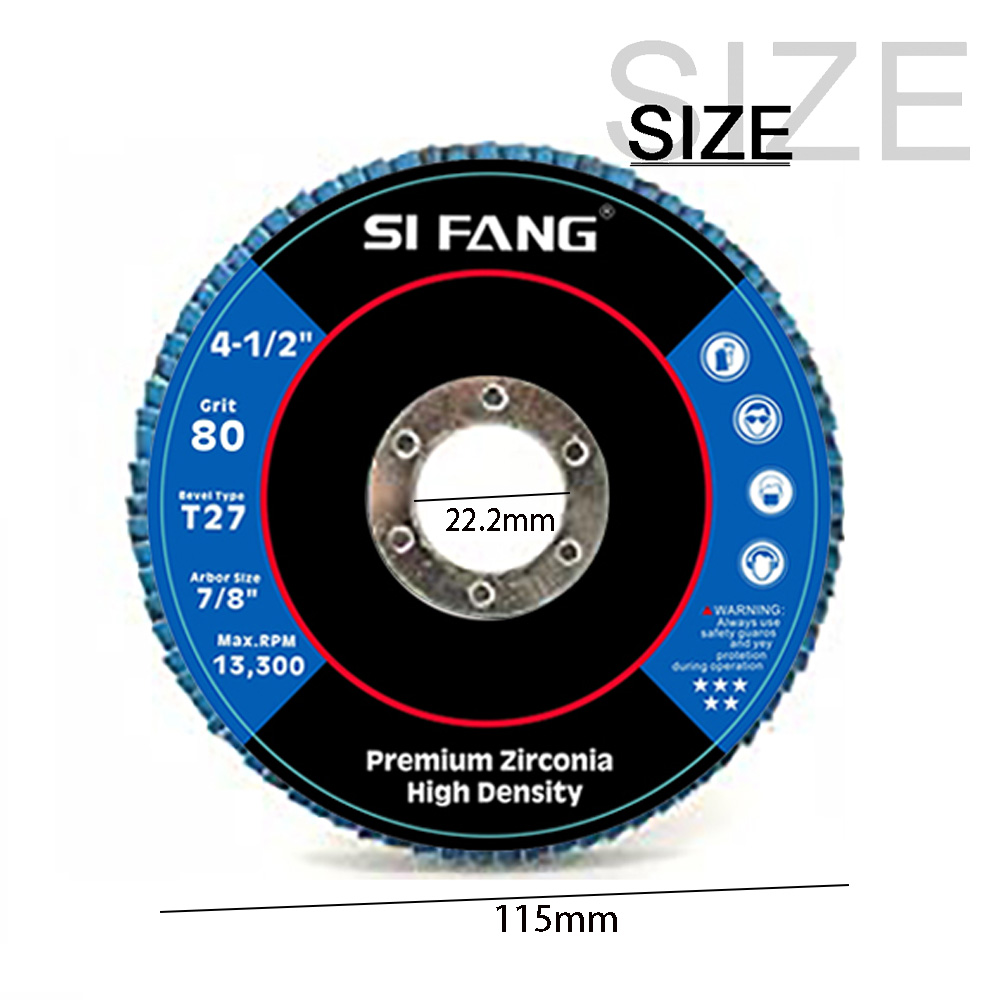 2/10pcs 4.5 Inch Flap Discs  1 - Angle Grinder 4.5 recension och pris