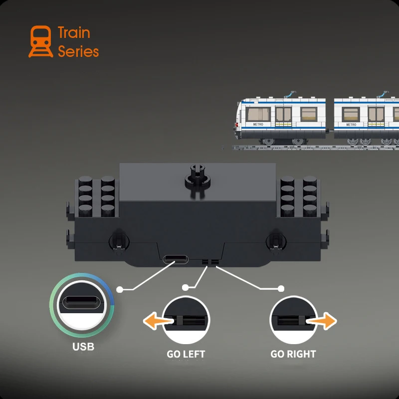Electric Subway Train City Car - Power Tools Lego recension och pris