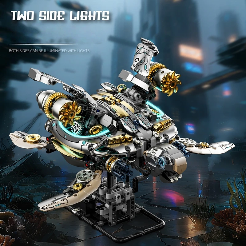 Mechanical Sea turtle Building - Power Tools Lego recension och pris