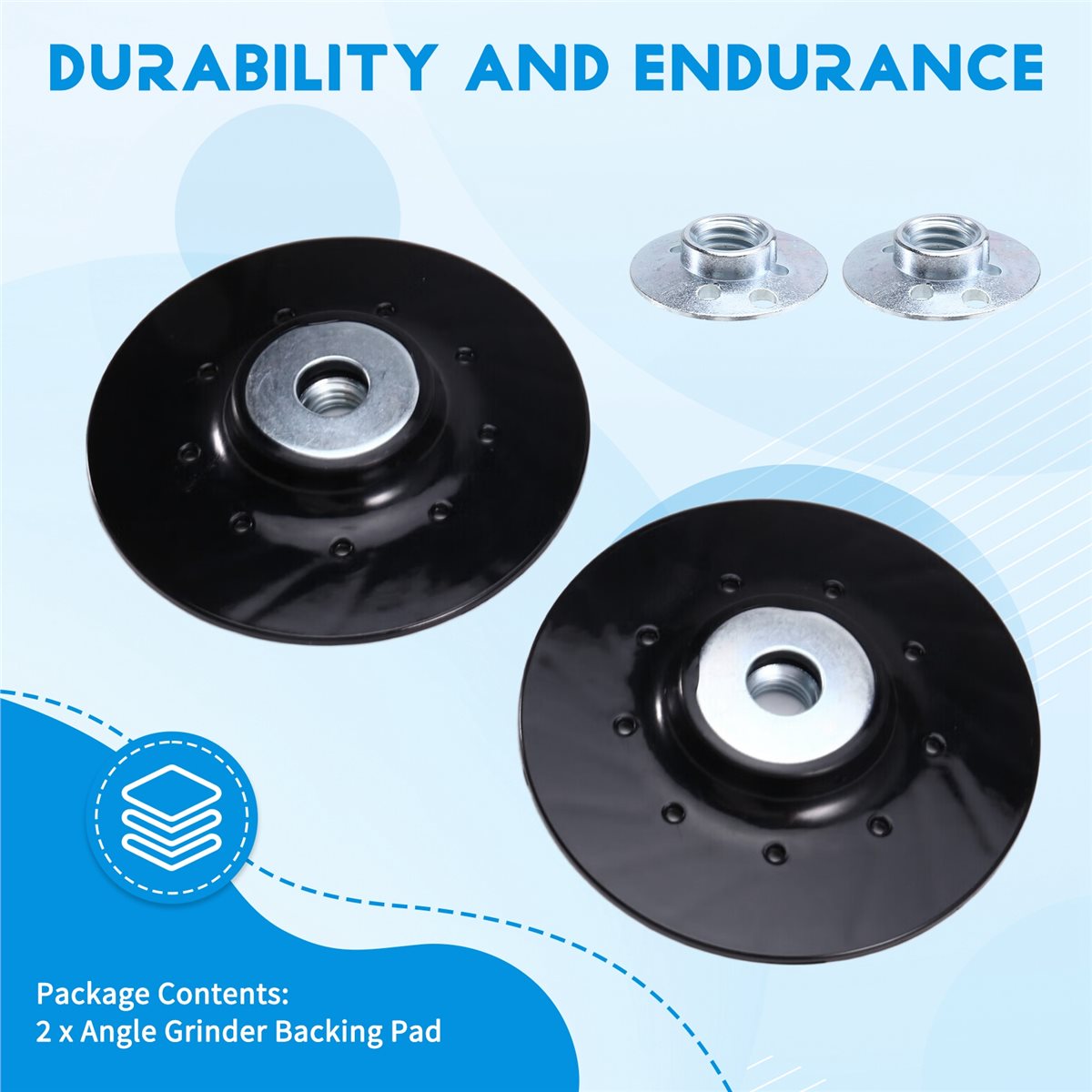2PCS Angle Grinder Backing Pad - Angle Grinder 4.5 recension och pris