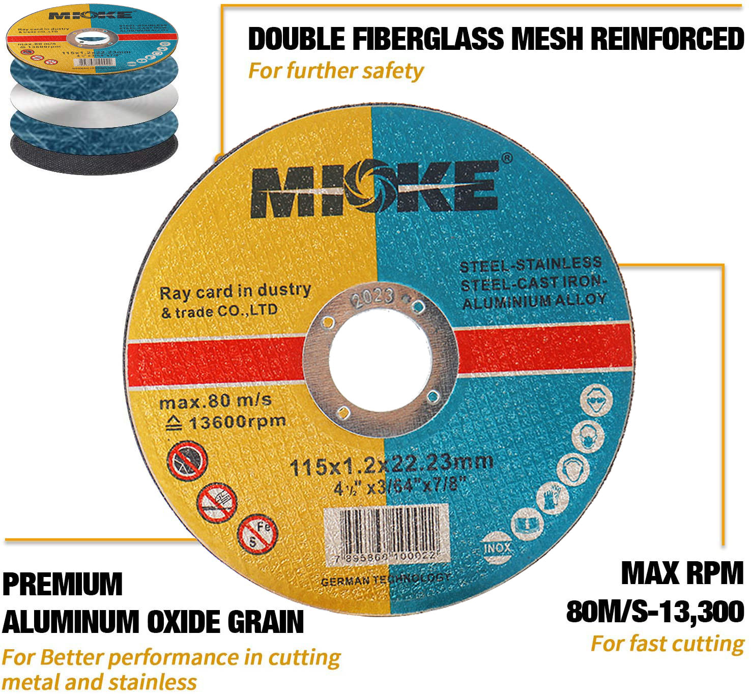 4.5 Inch 115mm Circular Saw Bl - Angle Grinder 4.5 recension och pris