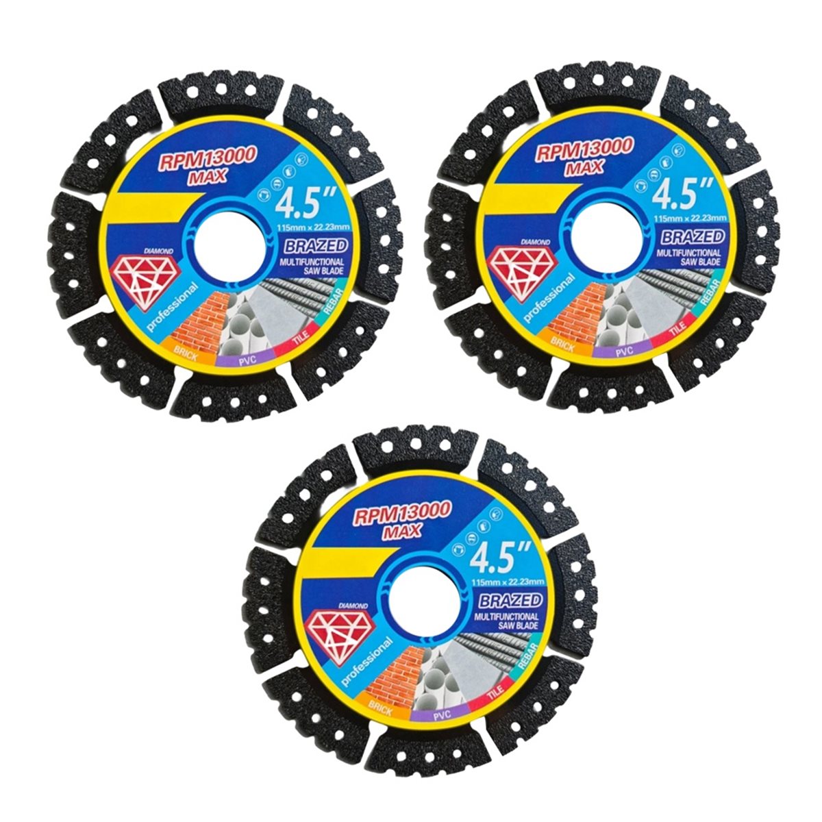 A24I 3PCS Angle Grinder Cuttin - Angle Grinder 4.5 recension och pris