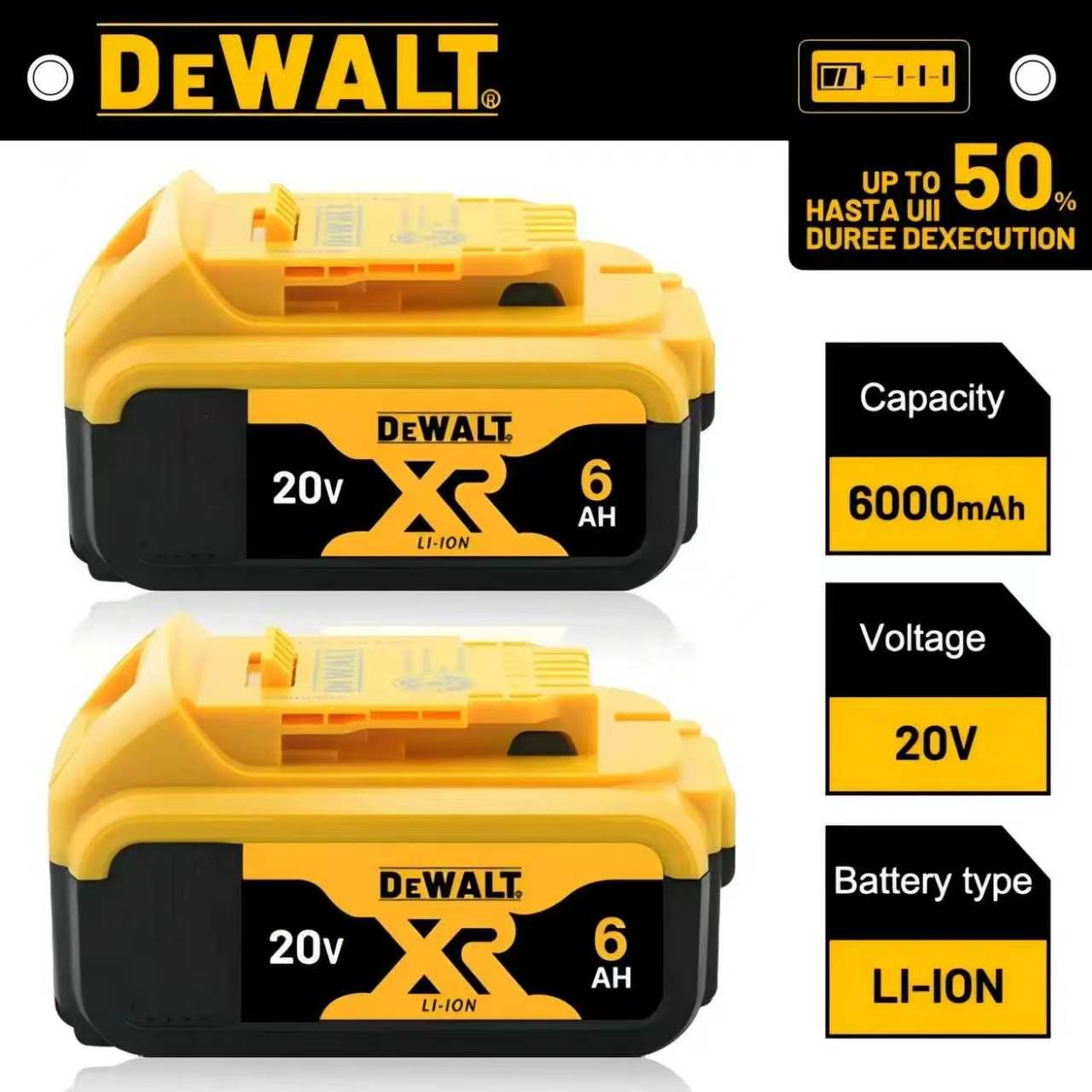 DeWALT XR 100% Original Batter - Dewalt Power Tools Xr recension och pris