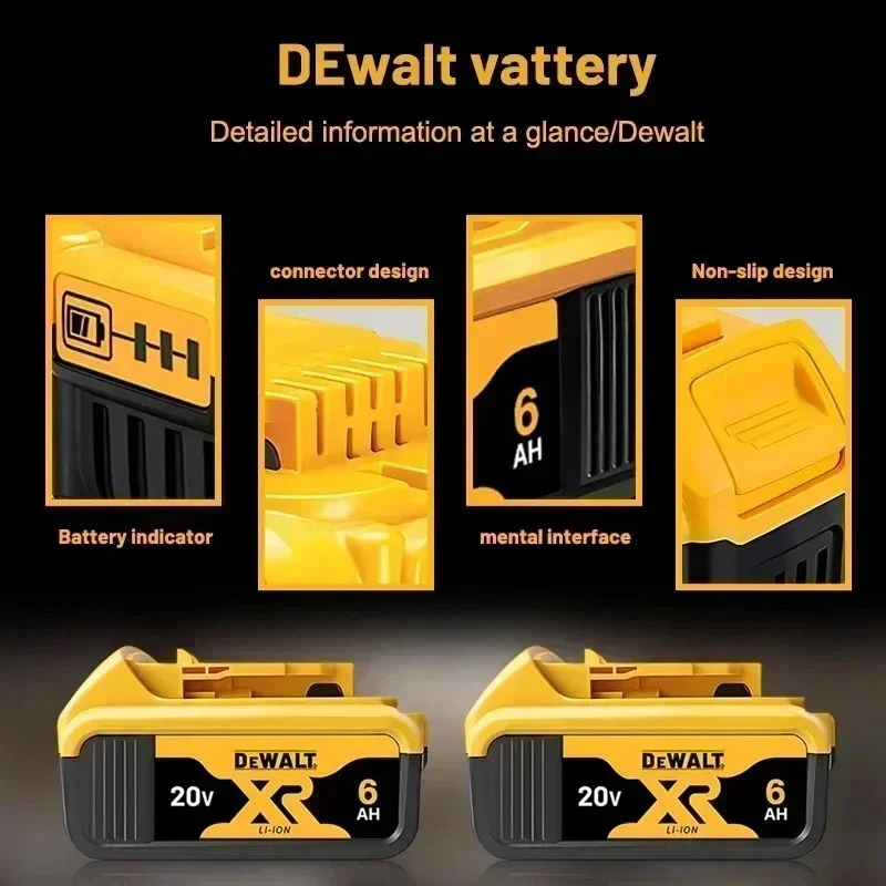 DeWALT XR 100% Original Batter - Dewalt Power Tools Xr recension och pris