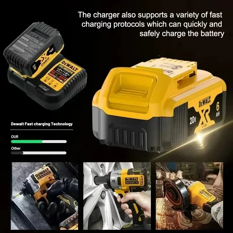 XR DeWalt 20V MAX Battery 6.0A - Dewalt Power Tools Xr recension och pris