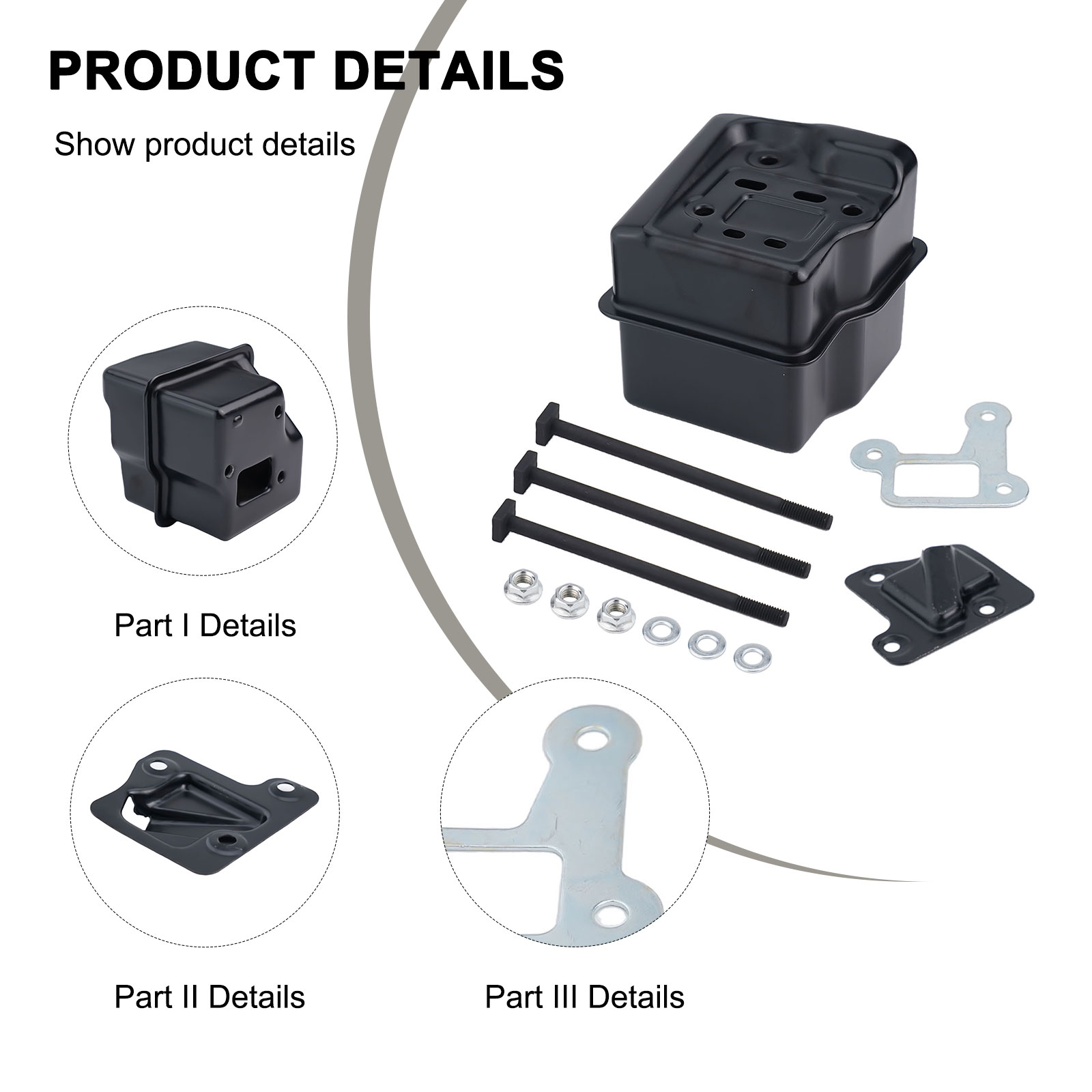 Exhaust Muffler Gasket Cover M - Power Tools With Names recension och pris
