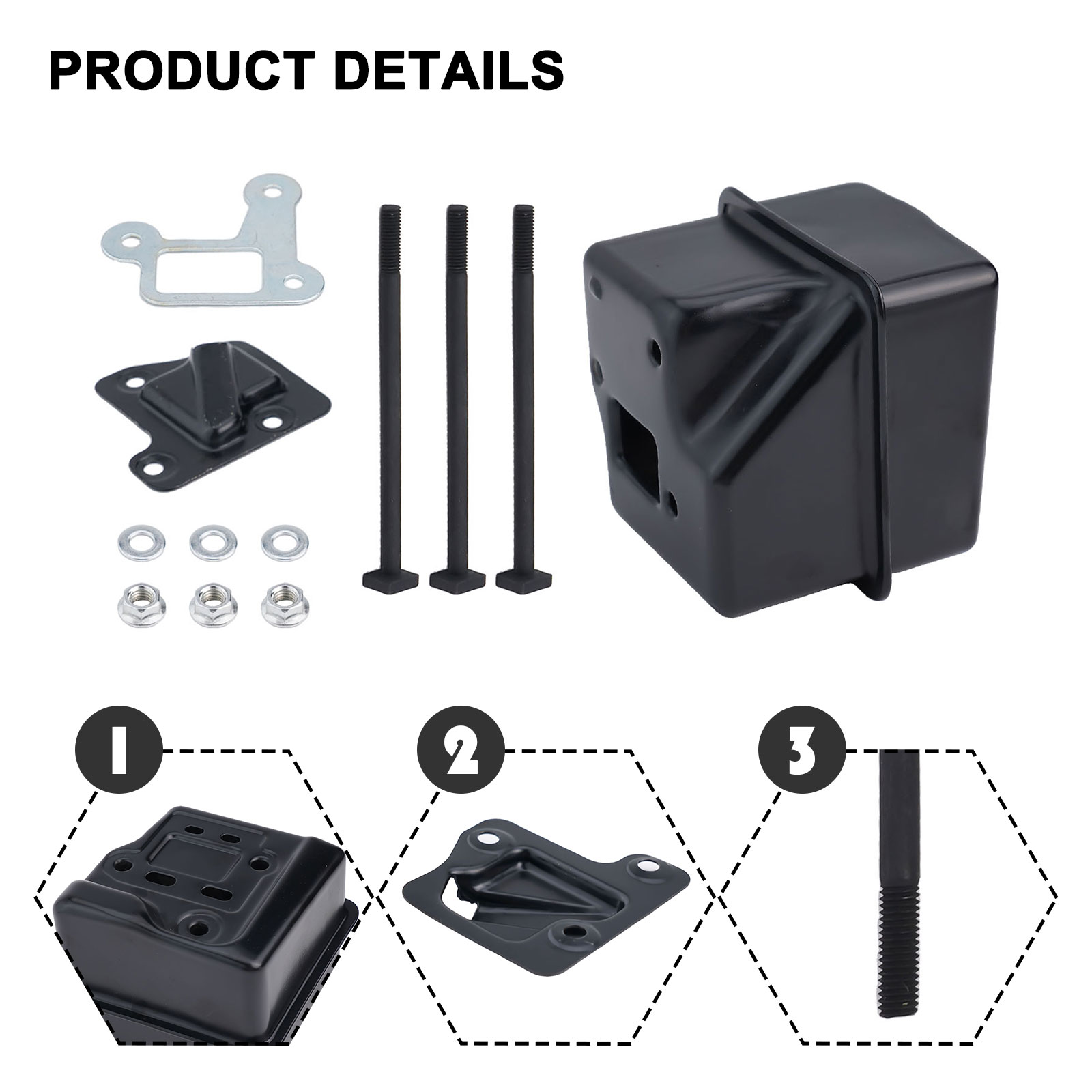 Exhaust Muffler Gasket Cover M - Power Tools With Names recension och pris
