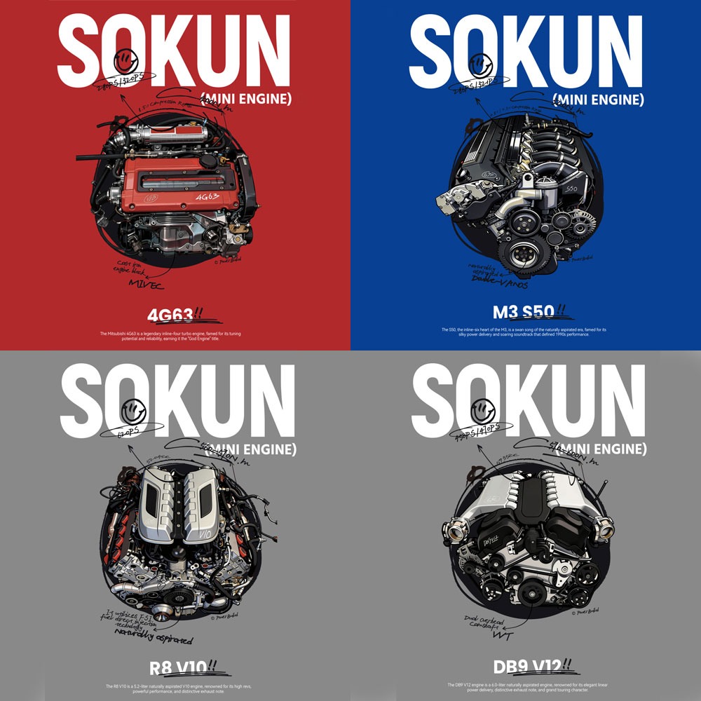 PB8869 SOKUN Vehicle Engine Mo - Power Tools Lego recension och pris